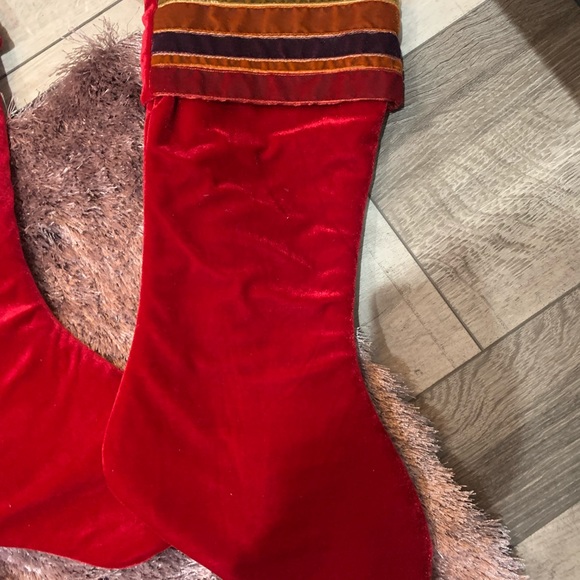 Like new set of 4 velvet stocking stuffers - Picture 3 of 3